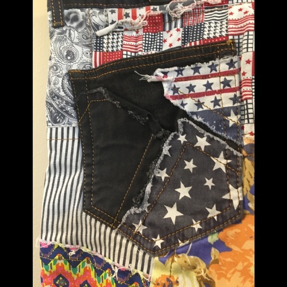 RARE BiePa Jeans 1971 Patchwork Distressed Jeans S4. - Picture 16 of 16